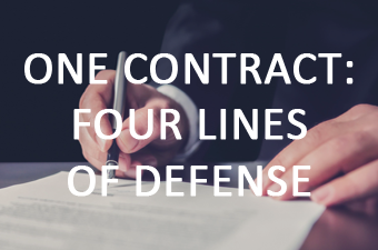 Having the right contract language gives your company four layers of protection.