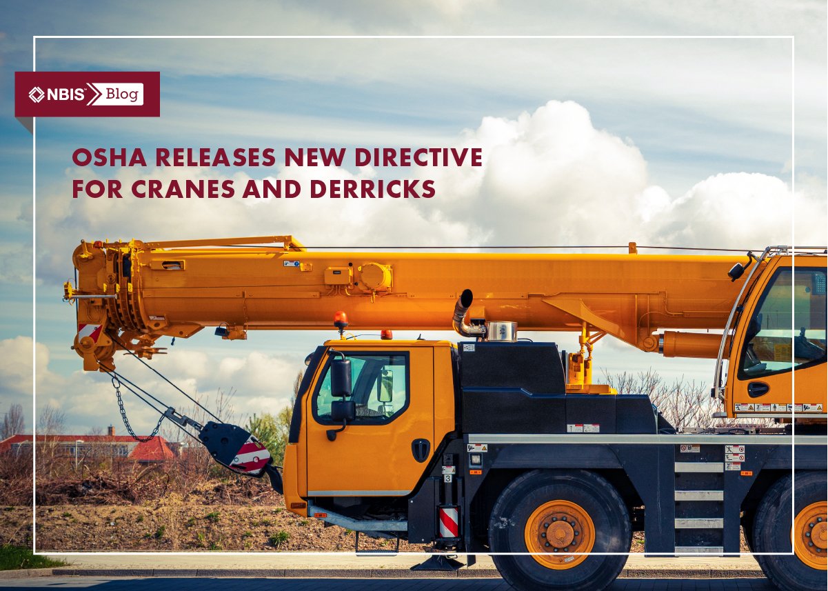 OSHA Releases New Directive on Cranes and Derricks