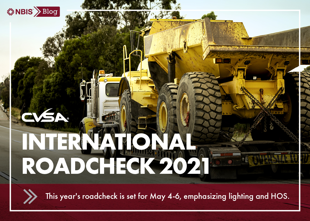 CVSA Announces International Roadcheck 2021 Dates and Focus Areas