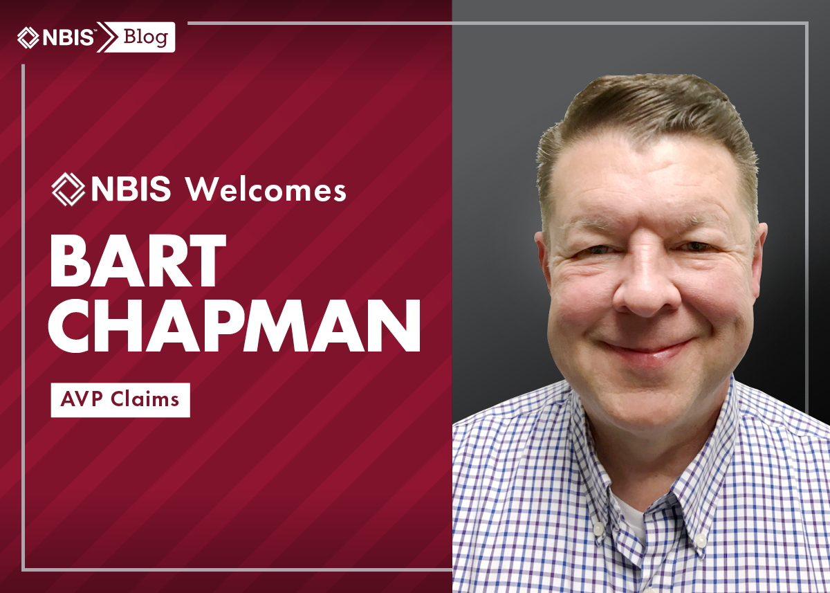 NBIS Welcomes Bart Chapman as AVP Claims